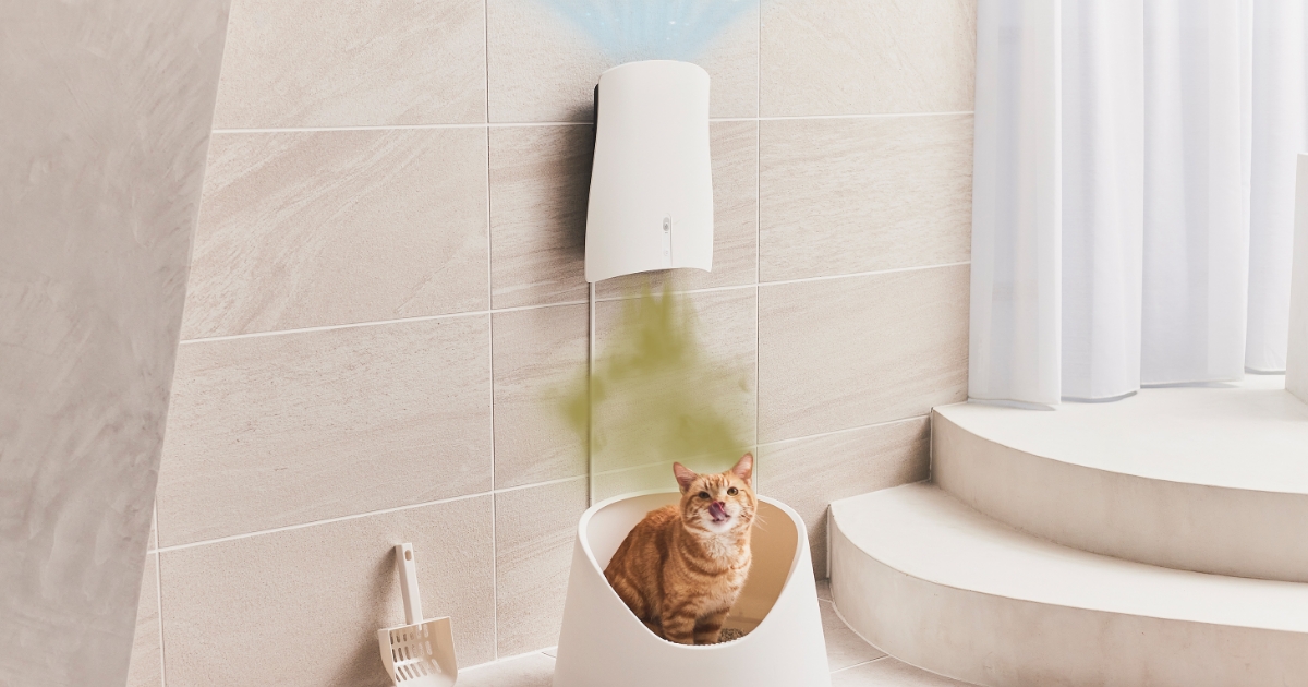 ペットのトイレ臭に着目した除菌脱臭機 QAIS-air- 04A1J｜サンスター